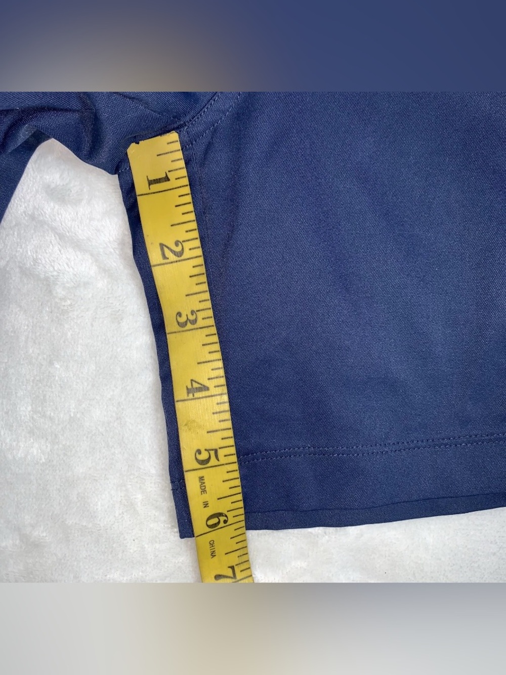Cabana by Crown & Ivy navy womens nylon shorts size s lined - Picture 8 of 8